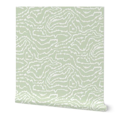 Large Heatwave Celadon and White