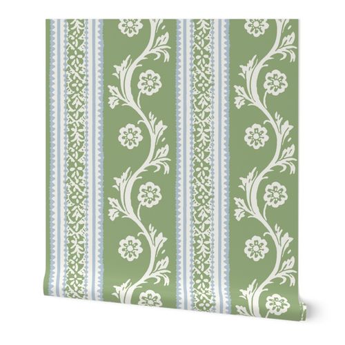 Francie Stripe Sage