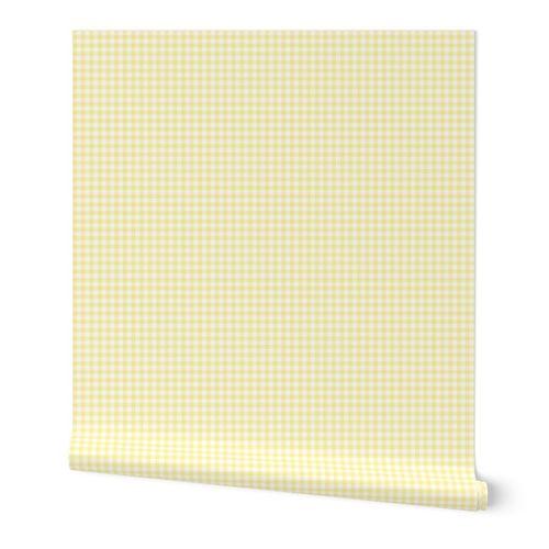 pale sunshine gingham, 1/4" squares
