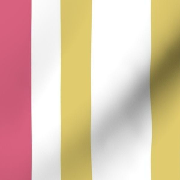 Gold and Hot Pink Splatters Coordinate Stripe