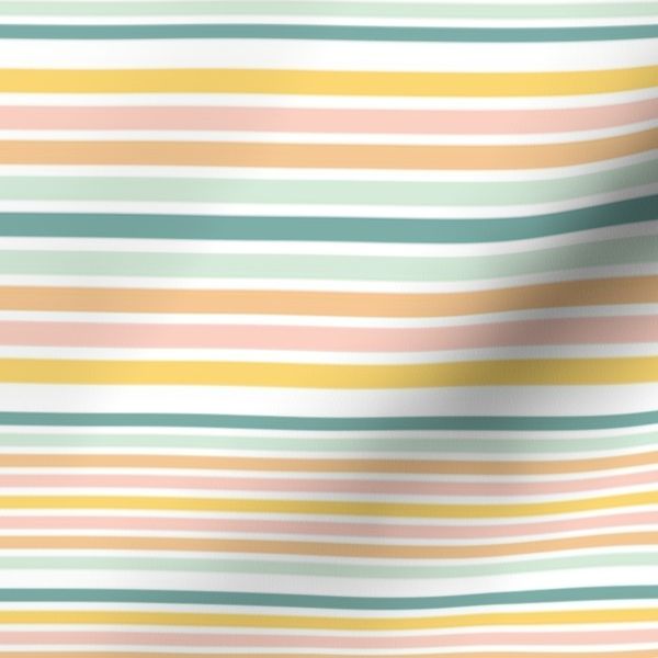 Rainbow Stripe- pastel small