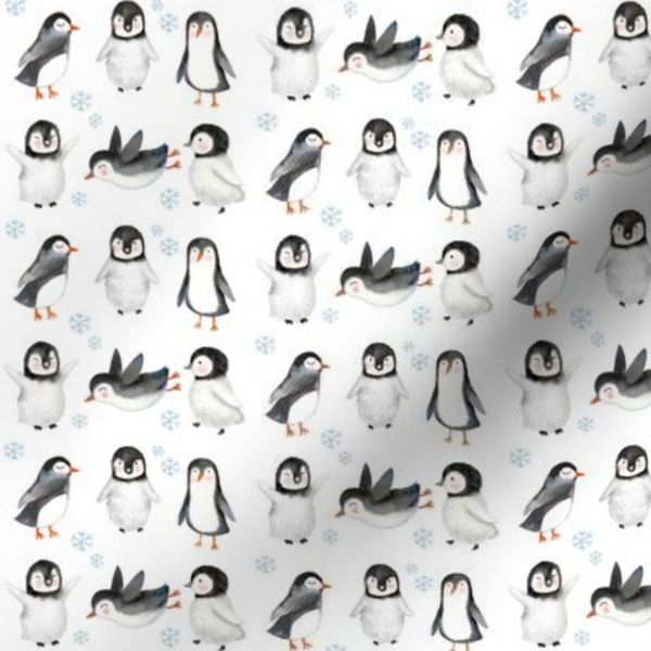 3" Winter Penguins