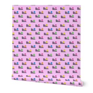 Pickleball Eat. Sleep. Pickleball Pink Background