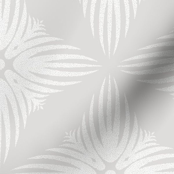 Stippled Grain Damask light on light gray