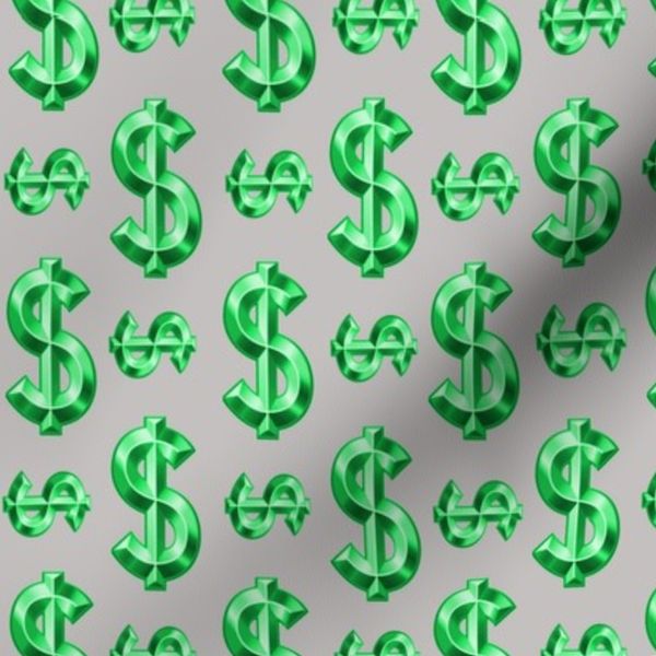 Gray with Green Money