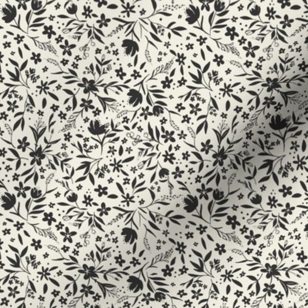 Botanical Silhouette Floral