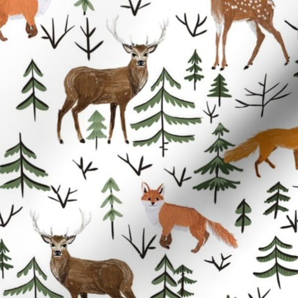 Winter-Fir-Forest-white