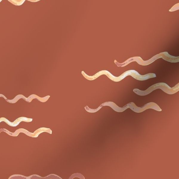 Sand Grooves Maroon Large