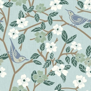 Nuthatch Light- Large by katie_hayes Nuthatch Light- Large