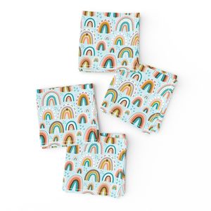 Small Scale Springtime Folk Boho Rainbows