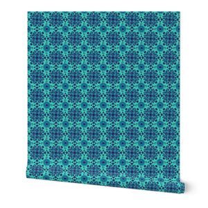Folkart Floral-blue