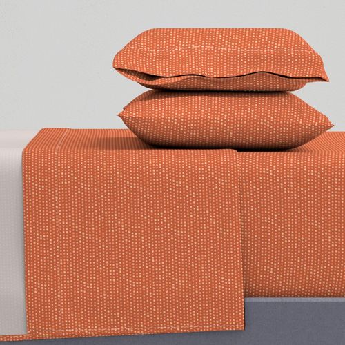 380 Watercolour dots in sumptuous orange tones all in a row perfect items