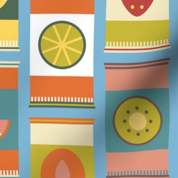 50s fruit cans
