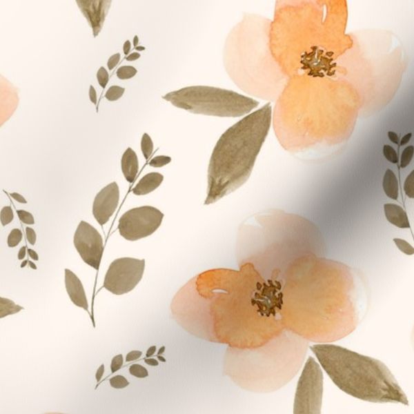 Peach Tranquility four petal bloom