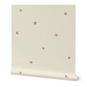 stars - clay and beige