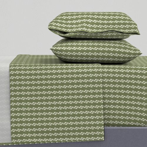 Heirloom in Olive DITSY 1 X 1