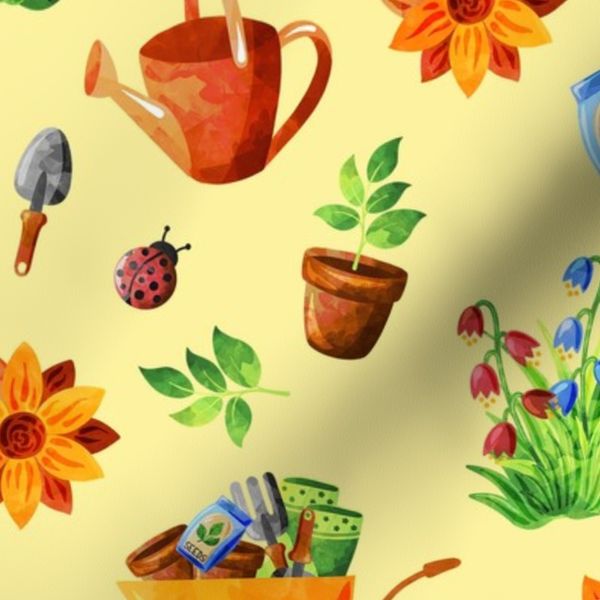 Gardening Yellow