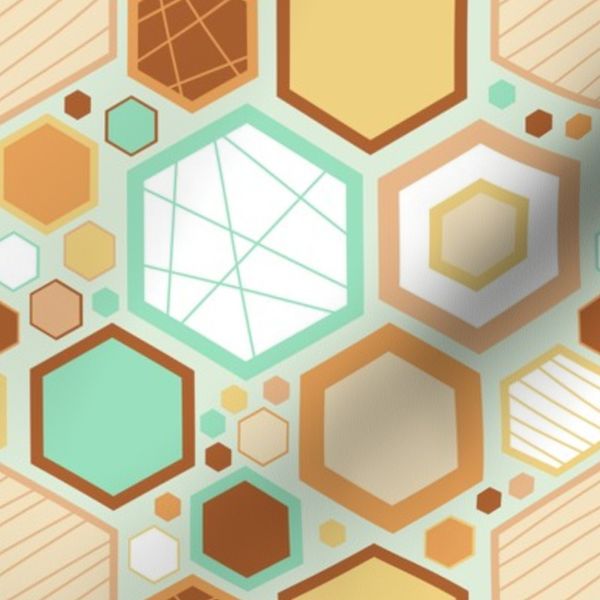 Hip Hexagons (Daybreak)