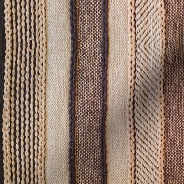 Design 1a Wavy Woven Stripes 12 x 12 inches