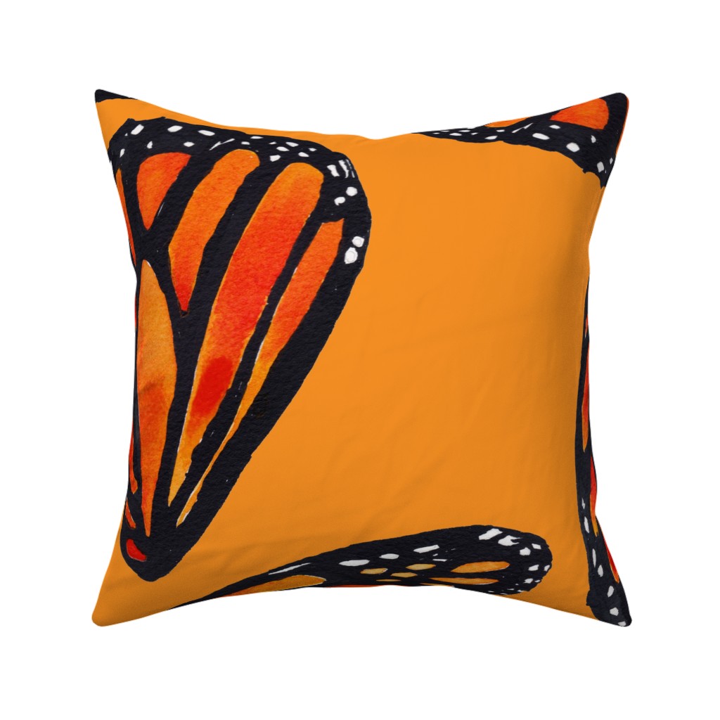 18 inch square Throw Pillow on a white background