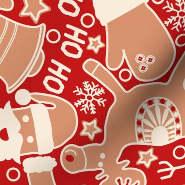 Cozy Christmas Bakes Holiday baking Christmas with gingerbread man