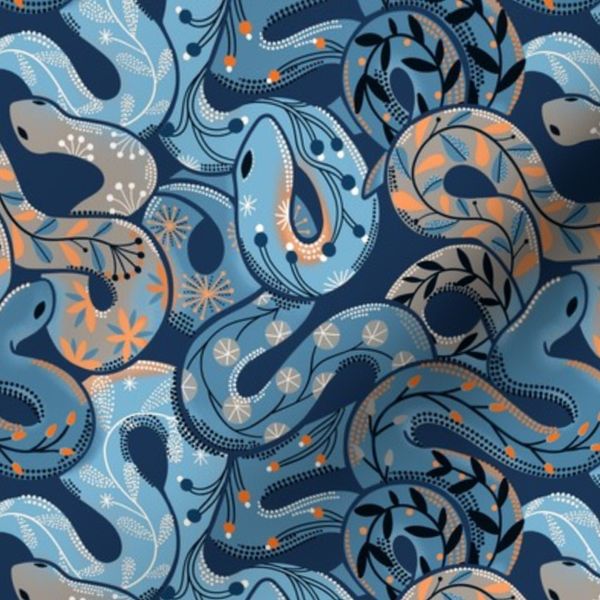Floral snakes