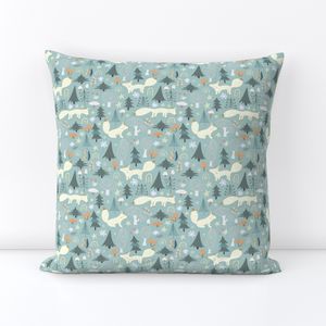 6 Foxes woodland baby fox nursery est animals