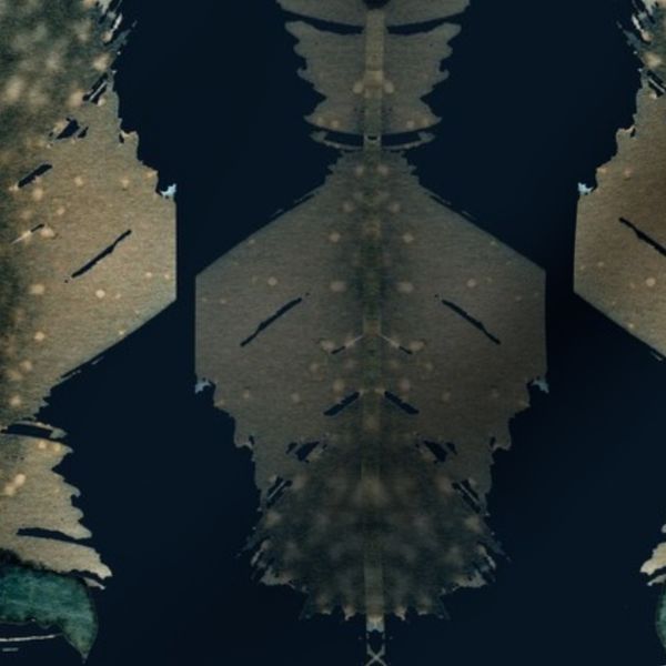Cyanotype stingrays