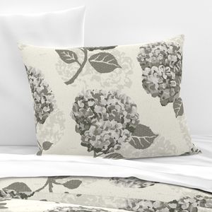 Hydrangeas - Neutral on Cream - Jumbo