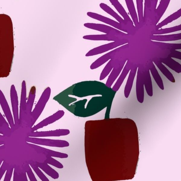 Flower Pot Purple
