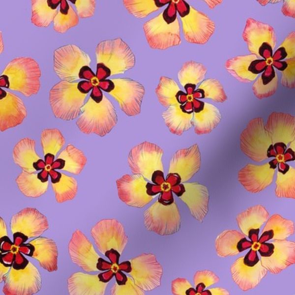 Sea Hibiscus Purple
