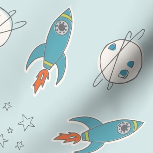 Rockets - Blue (MED)