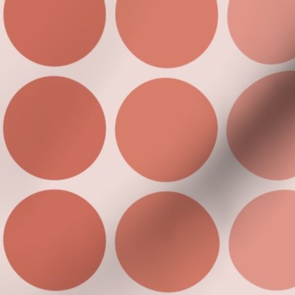 dots-lei flower d87b6a-terracotta
