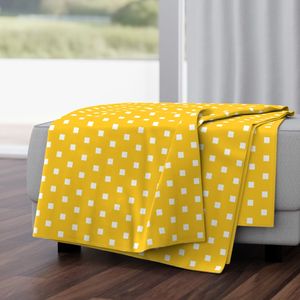 Pixel polka dots Sunny Yellow