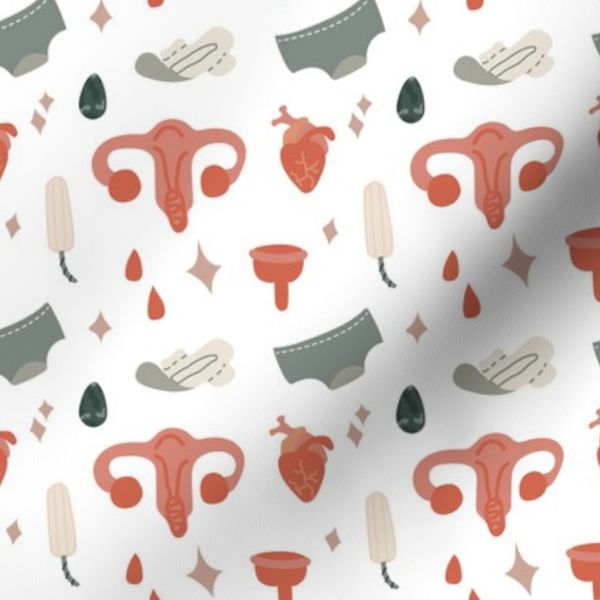 Uterus Period Bleed Menstruate Menstruation PMS My Body My Choice Body