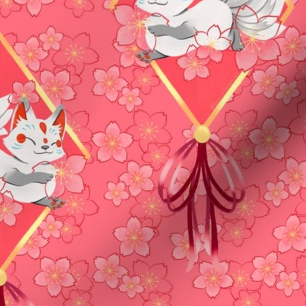 Springtime Kitsune
