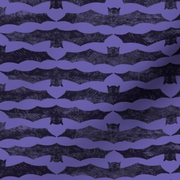 Bat Stripe - Purple