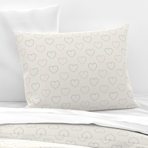 Olive & Sienna Hearts on Cream