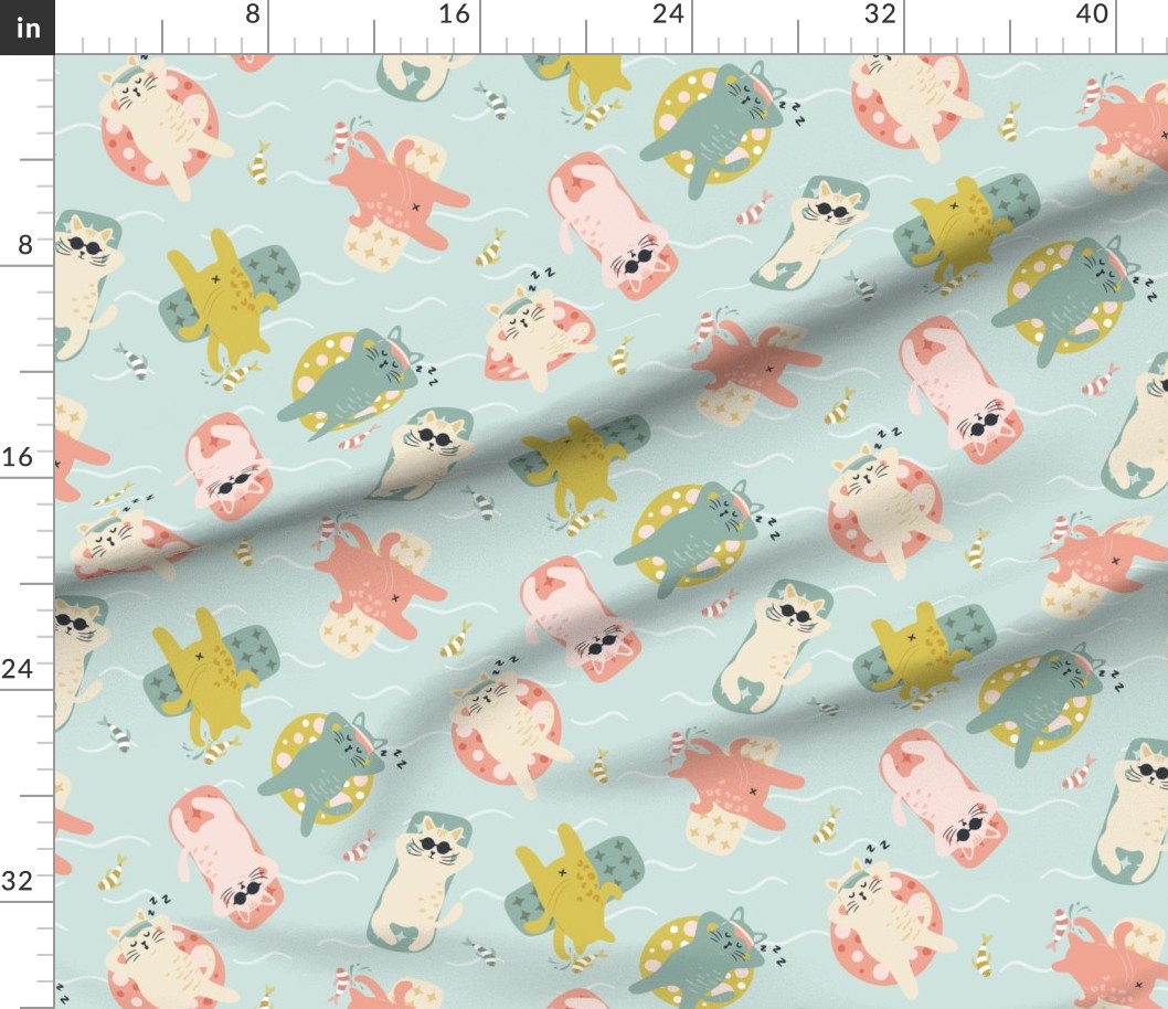 42 x 36 in (107 x 91 cm) Yard with rulers