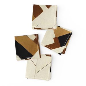 Bauhaus 56 - Cream Bronze Black Dark Brown