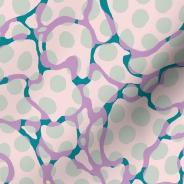 Mauve Marbling