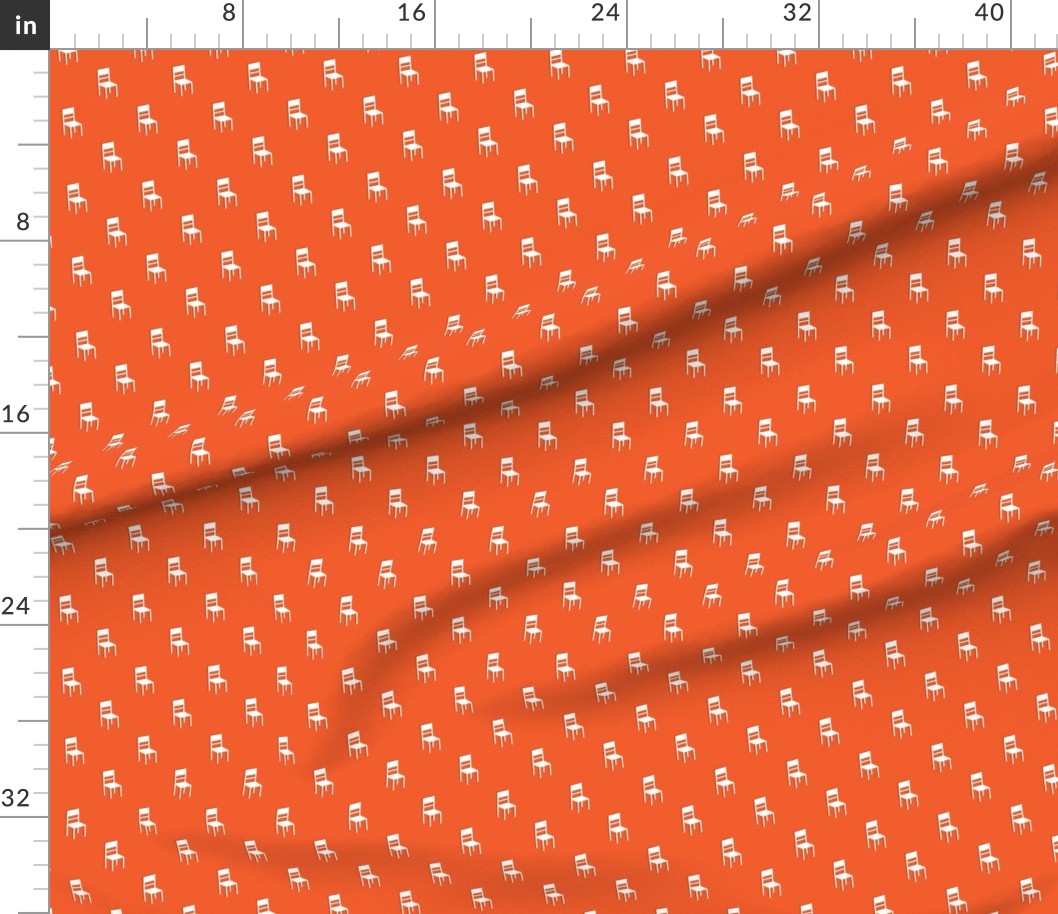 42 x 36 in (107 x 91 cm) Yard with rulers