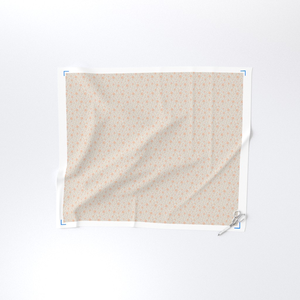 Yard of fabric with selvedge and sewing shears