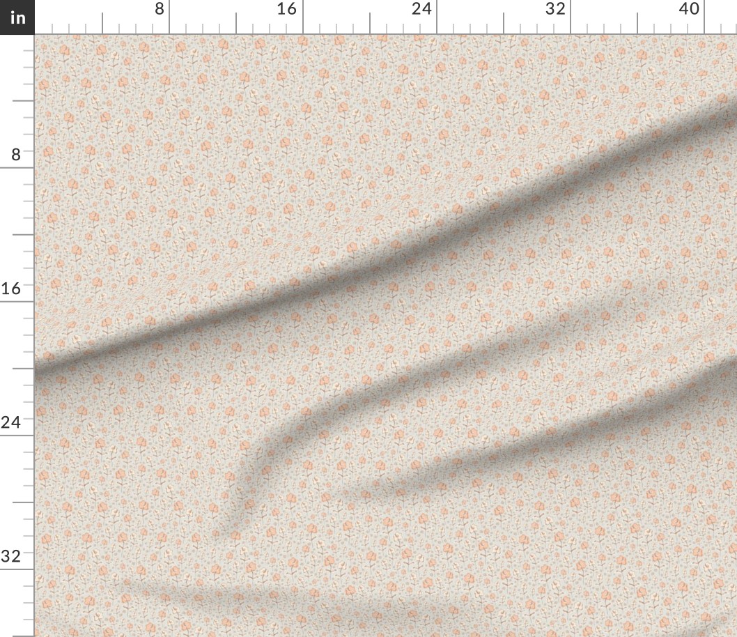 42 x 36 in (107 x 91 cm) Yard with rulers