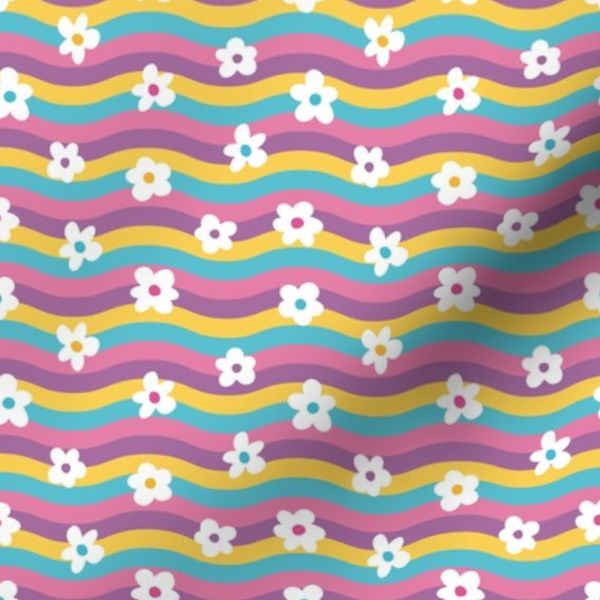 Groovy Flowers - Funky Palette