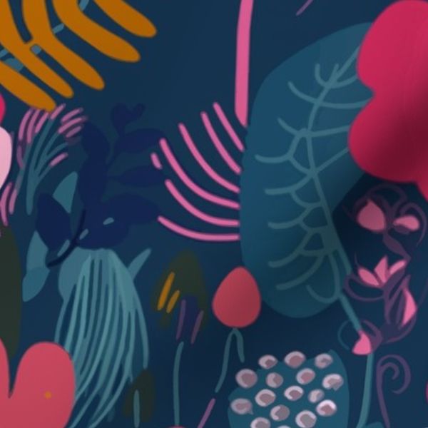 illustrations of flowers bright and abstract painted with love 91
