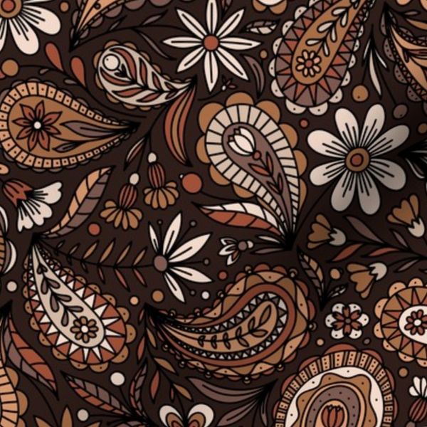PAISLEY AND FLOWERS 2