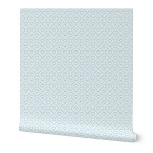 Vera Damask - Calming Blue SS