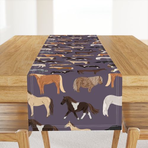 Horses Print Larger Scale
