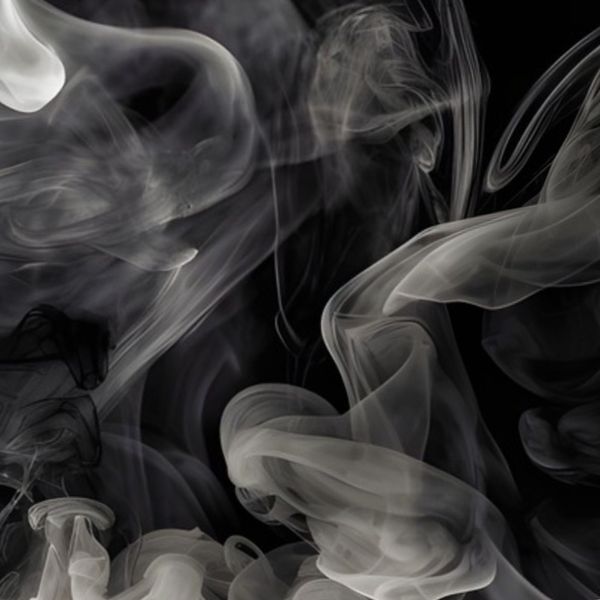 White Smoke on Black